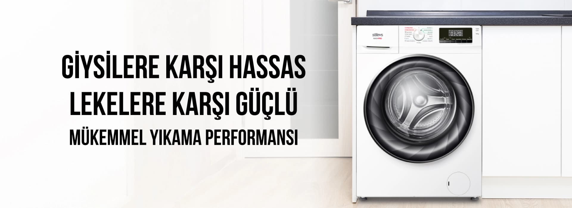 Stilevs çamaşır makinesi — mükemmel yıkama performansı