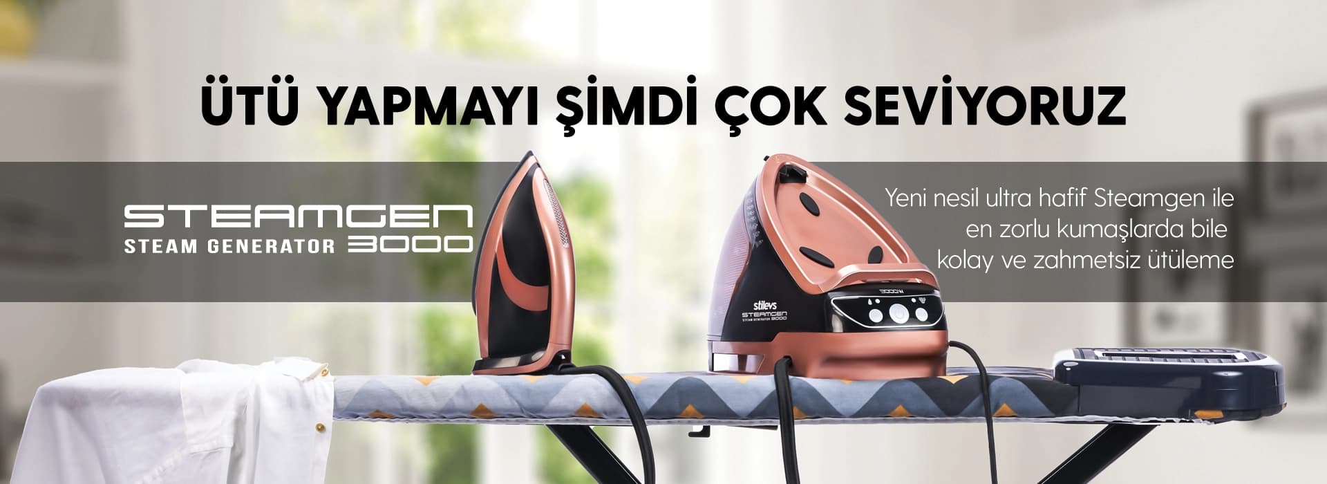 Stilevs Steamgen 3000 buhar kazanlı ütü