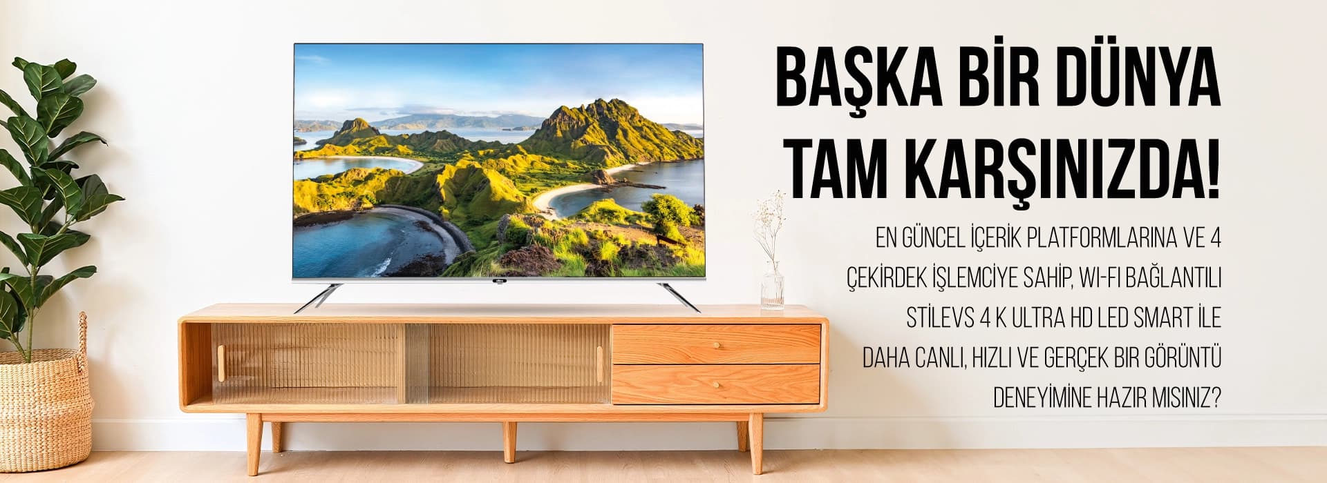 Stilevs 4K Ultra HD LED Smart TV