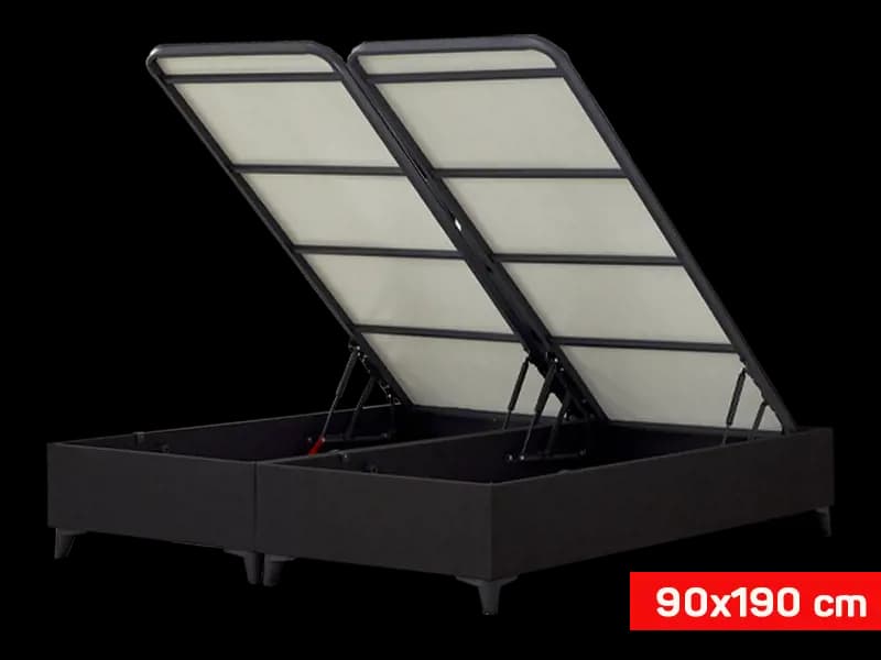 090×190 Anta Baza 1001 Introbase Sıyah