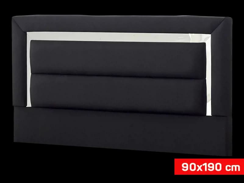 090×190 Anta Baslık 1001 Introbase Sıyah Sılver