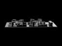ST-Ao-GLS 640 Black Kristal Cam Ocak