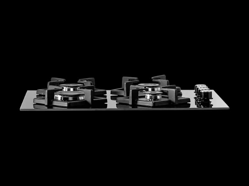St-ao-gls 640 Black Krıstal Cam Ocak