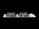 ST-Ao-GLS 640 White Kristal Cam Ocak