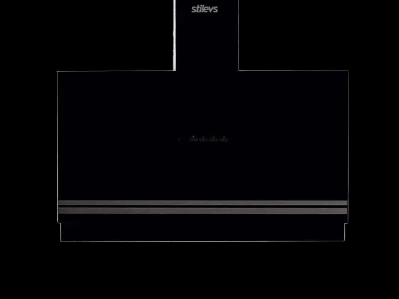 St-da-sms90 Black Davlumbaz