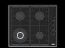 ST-AO-6041GR Black Kristal Cam Ocak