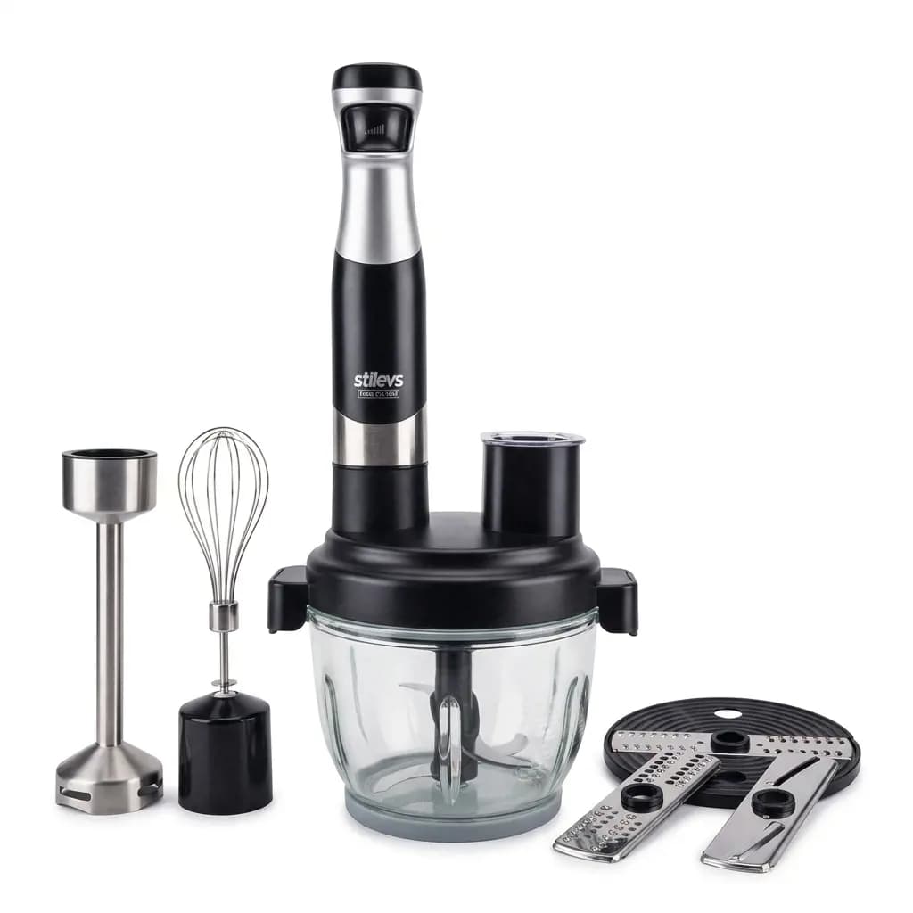 ST-Tanto Pro 1500 W-El Blender Seti -Siyah&Inox