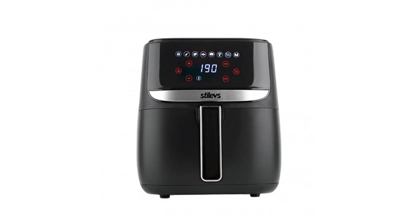 ST-AIRTRON AF-700 DIGITAL AIR FRYER SİYAH&GÜMÜŞ