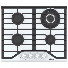 ST-AO-6041BG (DÖKÜM) BEYAZ KRISTAL CAM OCAK