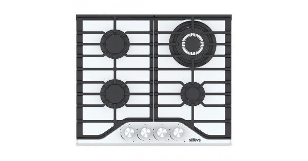 ST-AO-6041BG (DÖKÜM) BEYAZ KRISTAL CAM OCAK