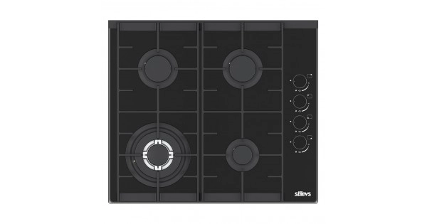 ST-AO-6041GR SİYAH KRISTAL CAM OCAK