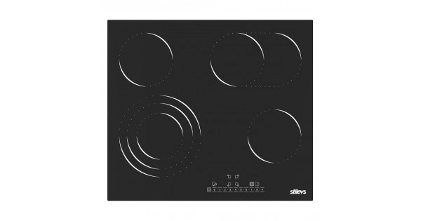 ST-AO-6043ETR ANKASTRE VITRO SERAMİK SİYAH OCAK 4'LÜ