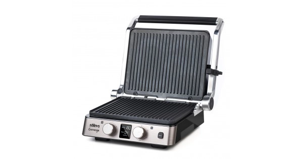 GURMEGA IZGARA,TOST VE WAFFLE MAKİNESİ - INOX	