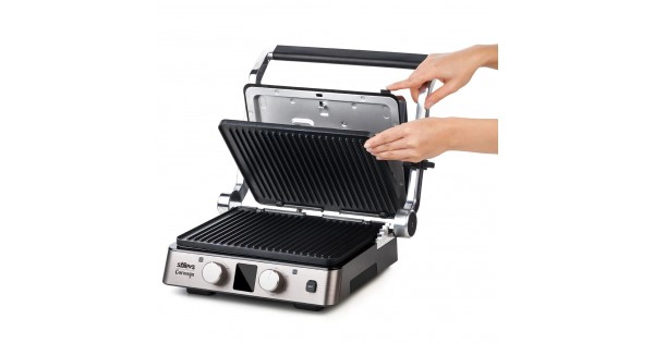 GURMEGA IZGARA,TOST VE WAFFLE MAKİNESİ - INOX	