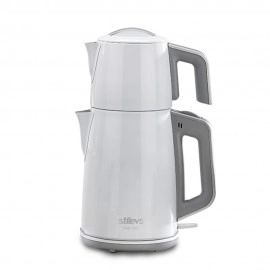 ÇAYS INOX ÇELİK ÇAY MAKİNESİ-BEYAZ