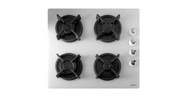 ST-AO-GLS 640 BEYAZ KRİSTAL CAM OCAK